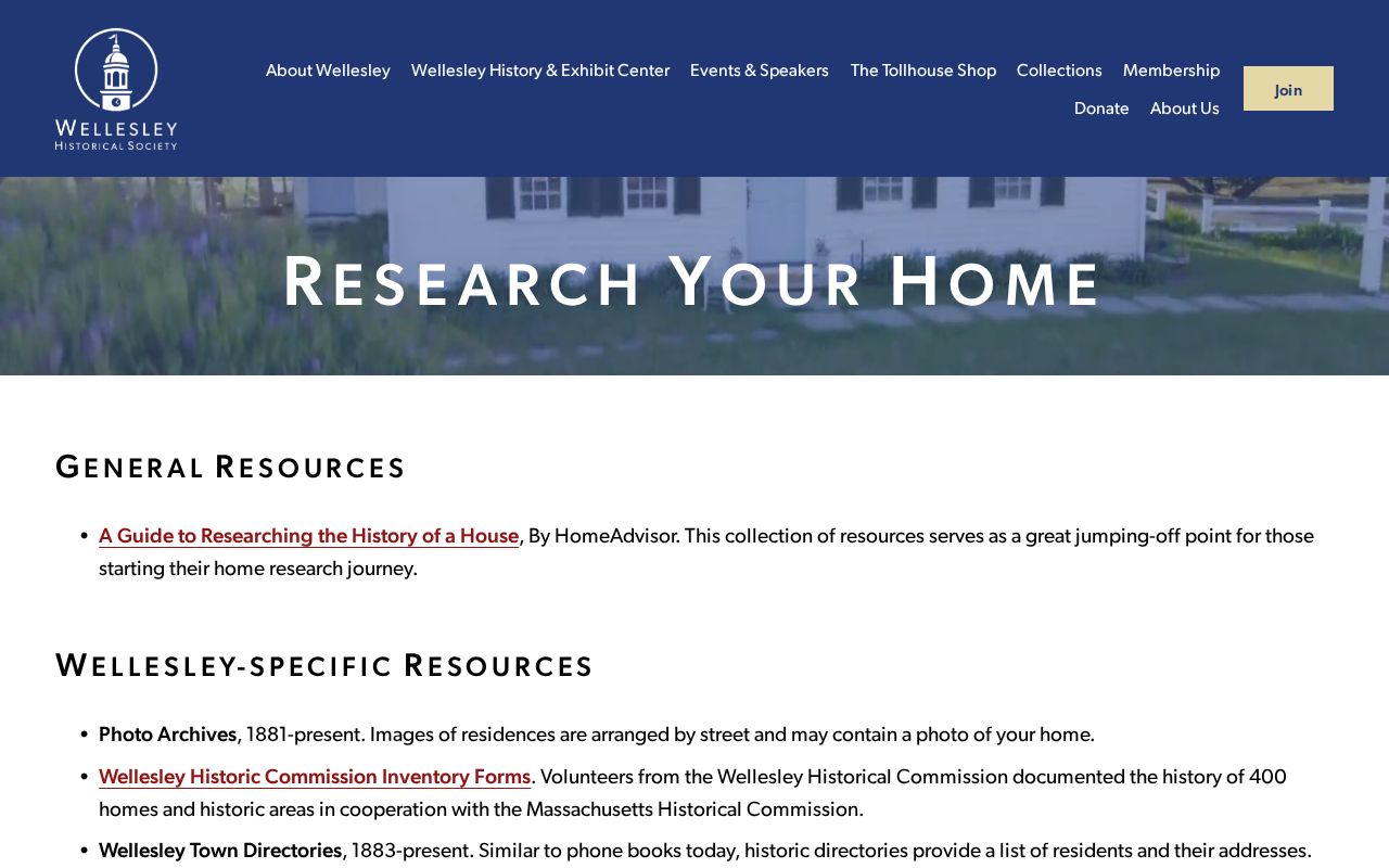 Wellesley city directory Historical Society Research Your Home page