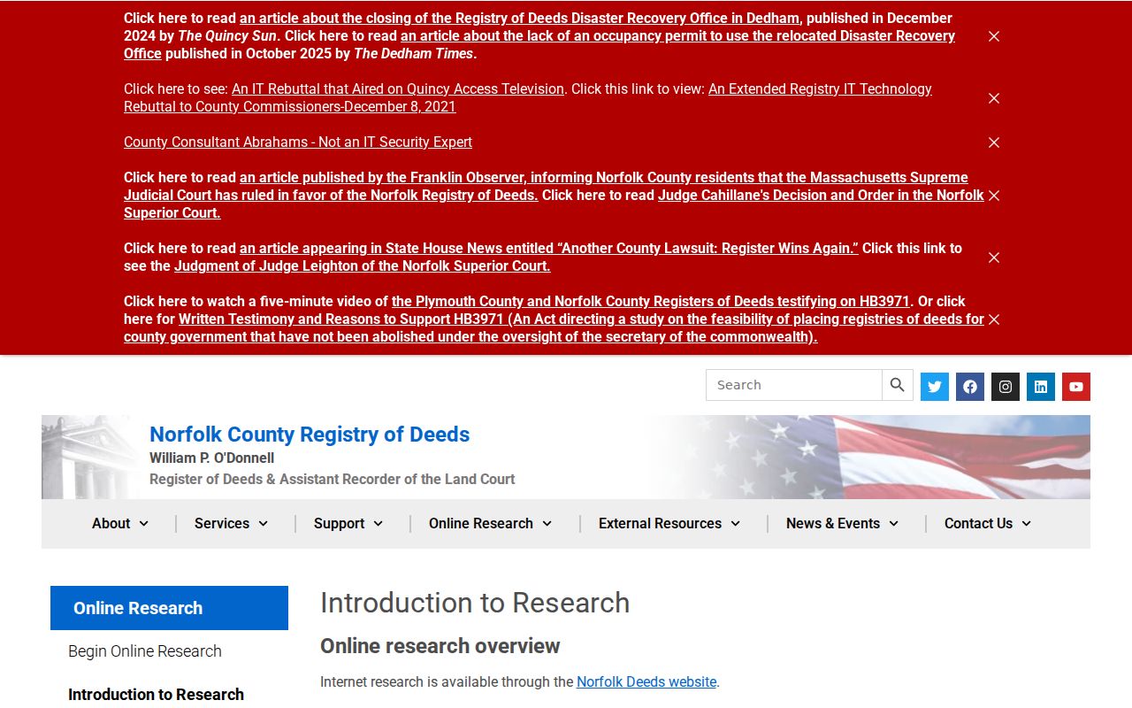 Wellesley street directory Norfolk Registry land research page